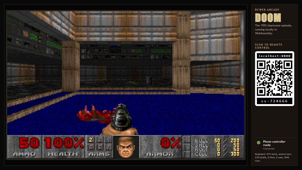 Exploring the opening Doom level