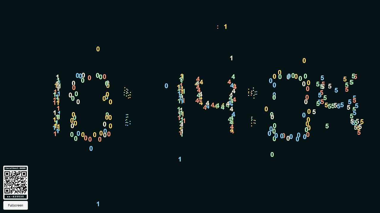 Later flock-clock animation
