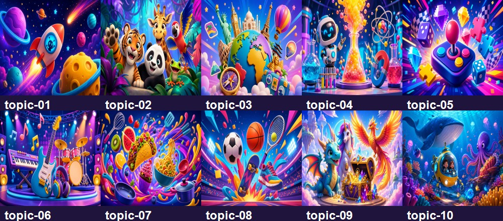 Quiz Pro topic collection
